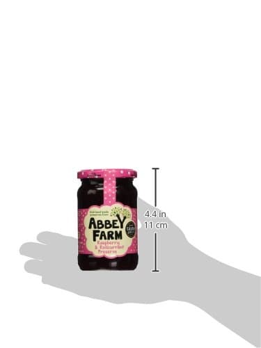 Abbey Farm Preserve, Raspberry and Redcurrant, 12 Ounce