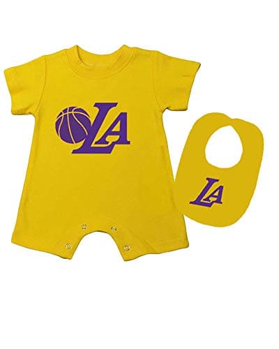 PandoraTeesBaby Romper Set - LA