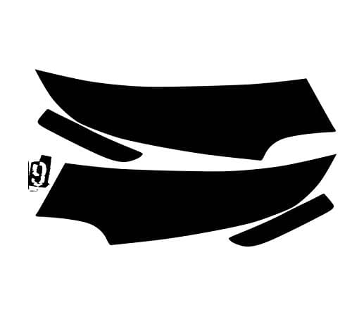 Subject 9 - Fits: Edge Pre-Cut Vinyl Overlay Headlight Plus Tint (2011 2012 2013 2014) Dark