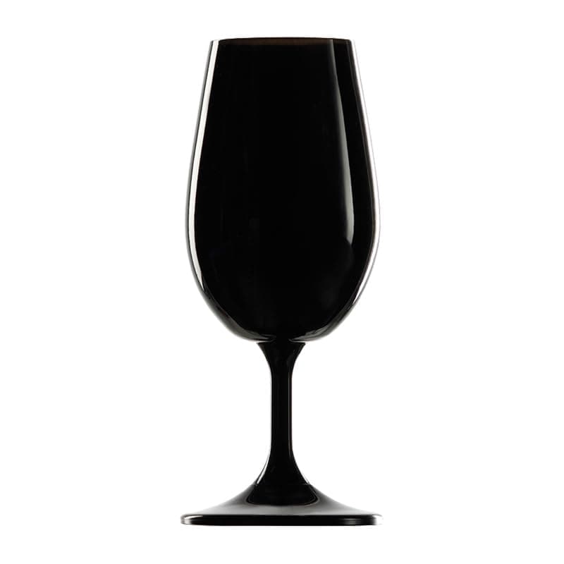 Black ISO Type Wine Tasting Glasses 21.5cl (Set of 6) (Blind Wine Tastings)