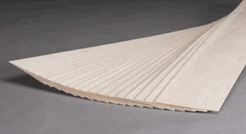 Balsa Wood 1/32 X 4 X 36in (10) - Quantity is Listed in Parenthesis in Title