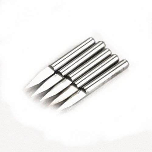 Autek 5 x Carbide PCB Engraving CNC Milling Cutter Bit Tool 30° 0.1 mm J3.3001