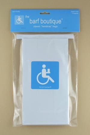 "Handicap" Barf Bags (5/pk)