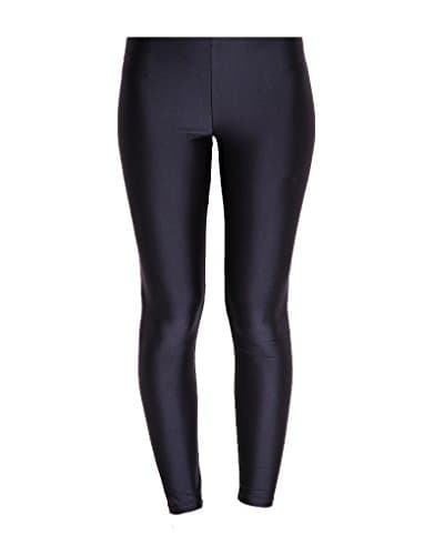 Wet Look Footless Tights