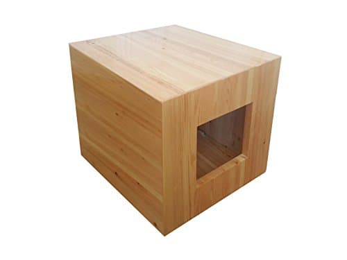 Philociety Fully Assembled Enclosure Cat Litter Box