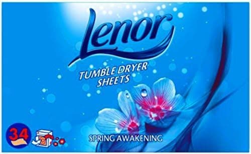 LENOR Tumble Dryer Sheets Spring Awakening 34 Sheets (Pack of 3)
