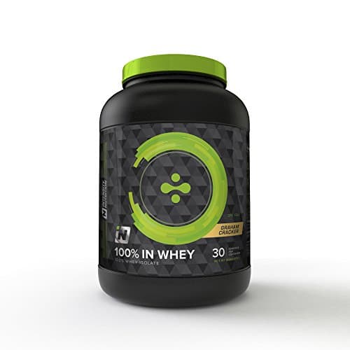Intensity Nutrition 100% Whey Isolate 30 Servings, Graham Cracker, 31.6 Ounce