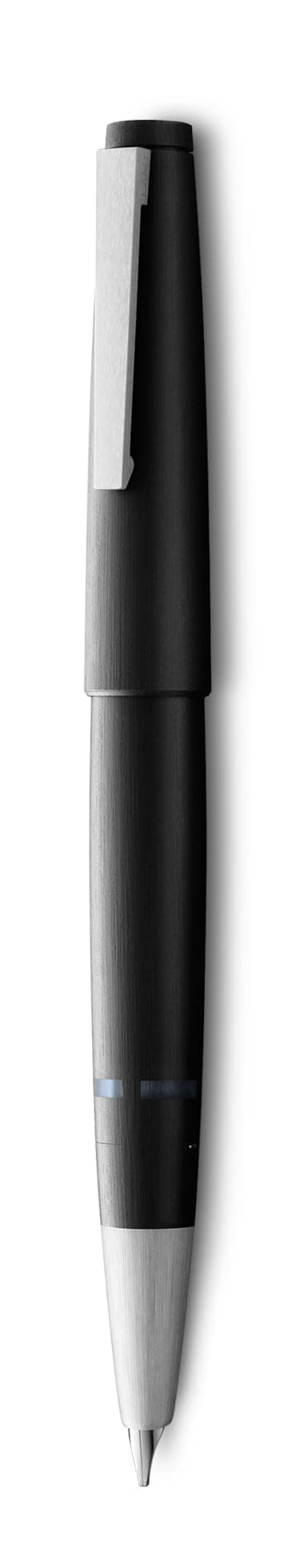 2000 Matte Black Fountain Pen - Fine