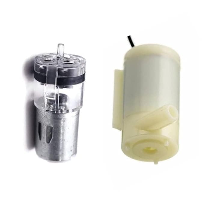 SP Electron Combo of Mini 9 Volt DC Air Pump Motor and Water Pump for School Science Projects and Science Models Air Pump for Aquarium Fish Tank