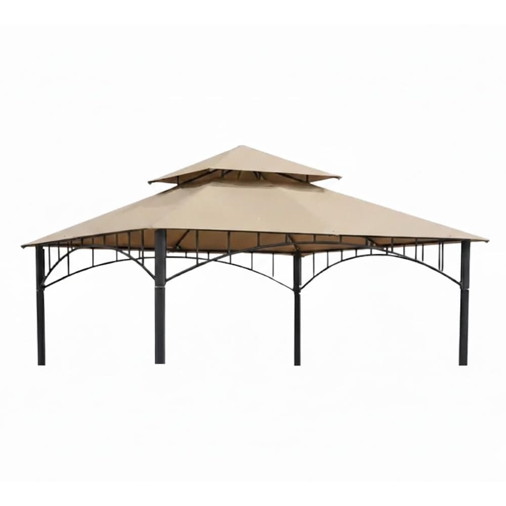 Garden Winds Durable 350 Replacement Canopy Top Compatible with Summer Veranda 10 ' x 10' Gazebo Models L-GZ093PST, G-GZ093PST, TGZ093 - Beige