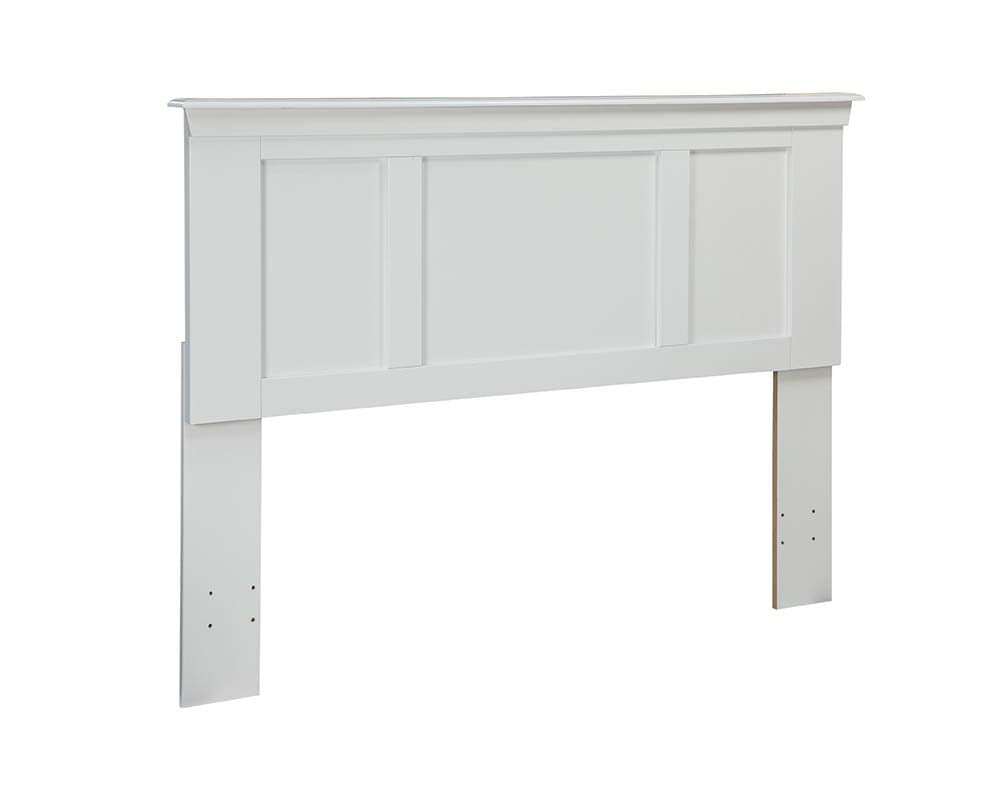 Lang Furniture Group ADELL Panel Headboard, Full/Queen, White