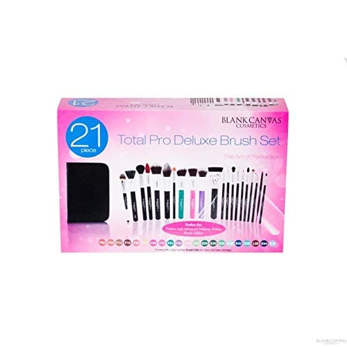 Blank Canvas Total Pro Deluxe Make-Up Brush Set1 Units