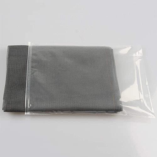 Loboo Idea Fiberglass Window Screen Mesh, Replaceable Window Screens Mesh/Fiberglass Screen Roll for Fiberglass Door, Window Screen and Courtyard Wall(150x200cm (59x78.74 Inches),Gray)