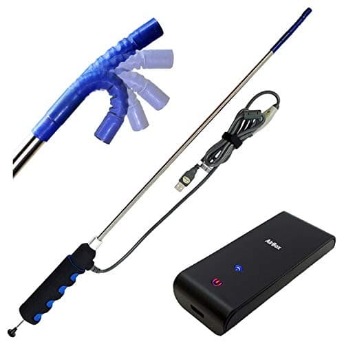 VA-400-WiFi Bundle: Vividia Ablescope VA-400 USB Rigid Articulating Borescope Plus VA-B2 WiFi AirBox for iPad iPhone and Android Phone and Tablet