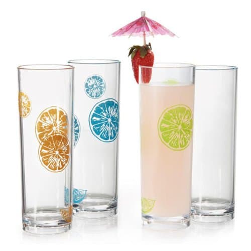 14 oz 2.5 x 7 Tom Collins Keylime SAN 24 Ct