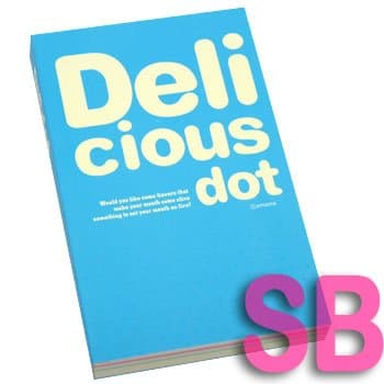 Kawaii Stationery Delicious Dot Light Blue Notebook Journal Diary