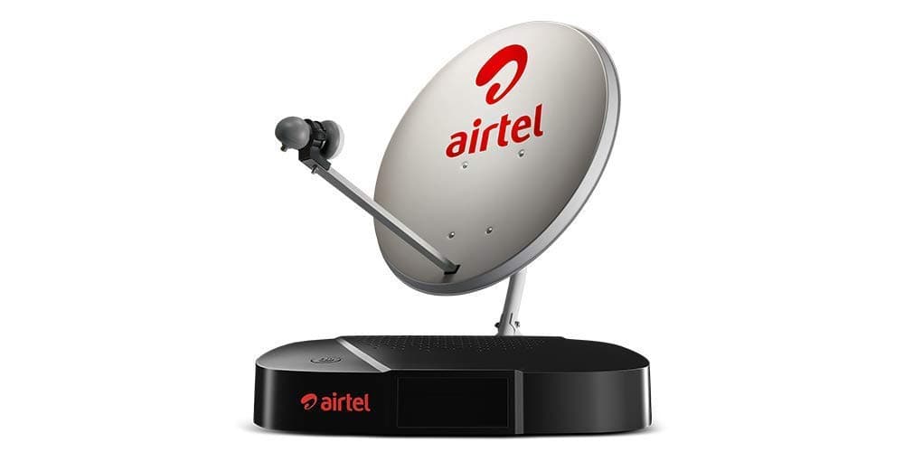 Airtel DTH HD Set Top Box |1 Month Mega HD Pack I Free Standard Installation|Recording Feature