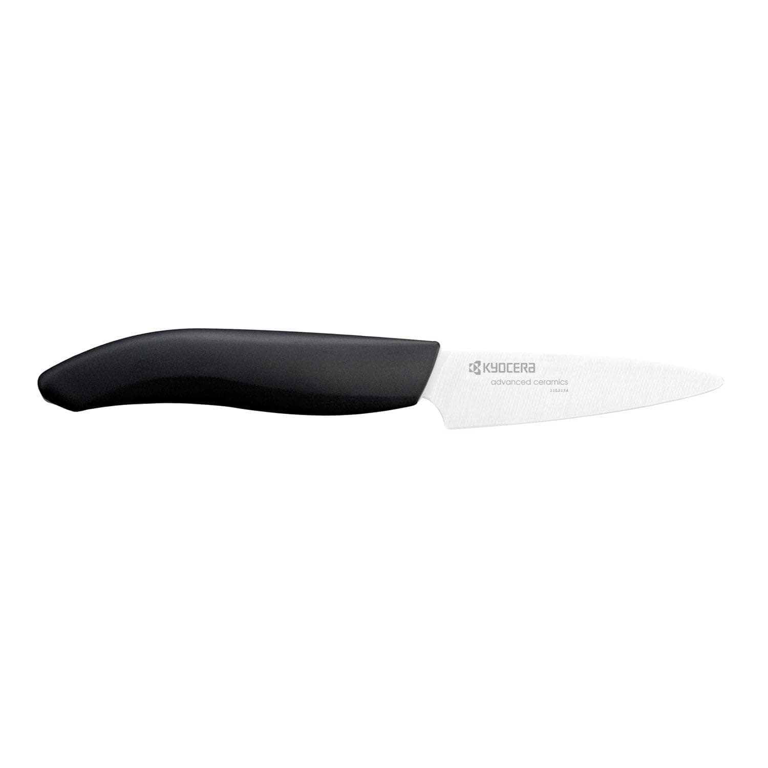 Advanced Ceramic Revolution Series 3-inch Paring Knife, Black Handle, White Blade