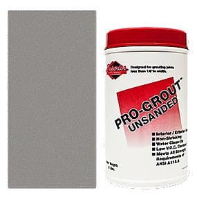 Superior Adhesives Charcoal Unsanded Grout 5 Lb