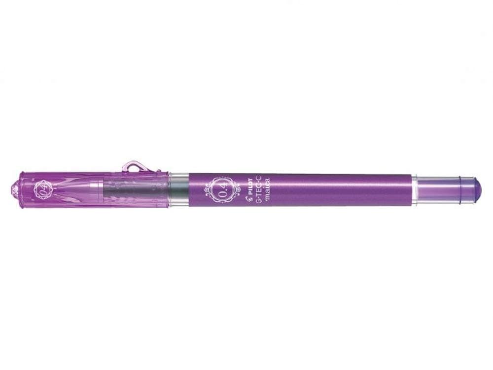 Maica Gel Microtip Rollerball 0.4 mm (Single Pen) - Violet