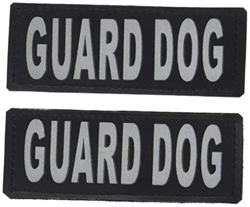Dogline Guard Dog Removable Patches, Small/Medium