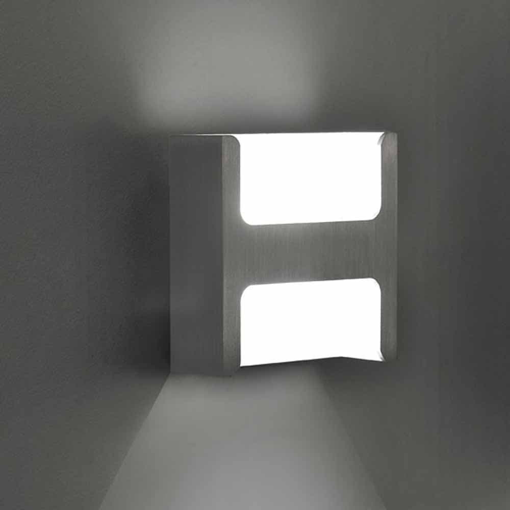 Perfect Lighting Acrylic Wall Sconce Modern Indoor Led Wall Light Lamp, Chrome