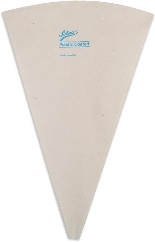 Ateco Plastic Coated Pastry, 24" Decorating Bag, White