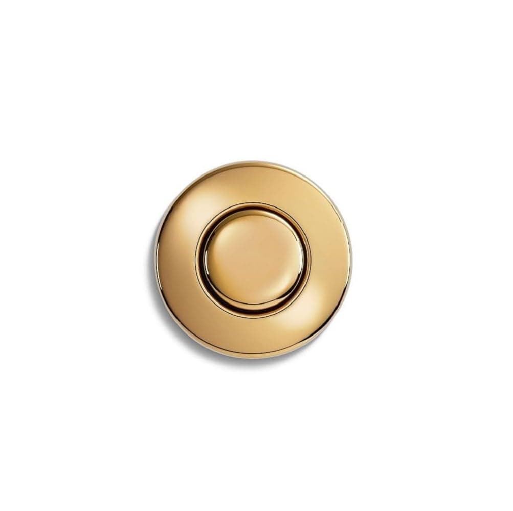 InSinkErator Air Switch Decorative Button for InSinkErator Dual Outlet Garbage Disposal Air Switch Kit, (1.3 x 0.8 x 1.7 inches) STC-FG, French Gold (Shiny)