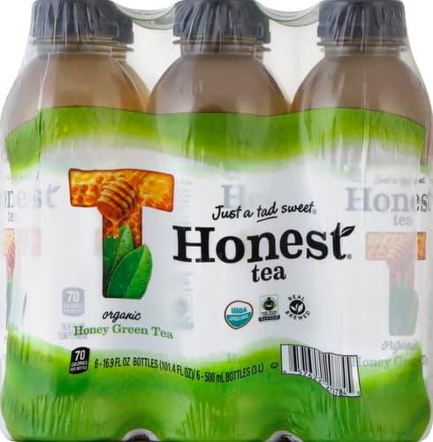 Honest Honey Green Tea, 16.9 oz., 6 pack