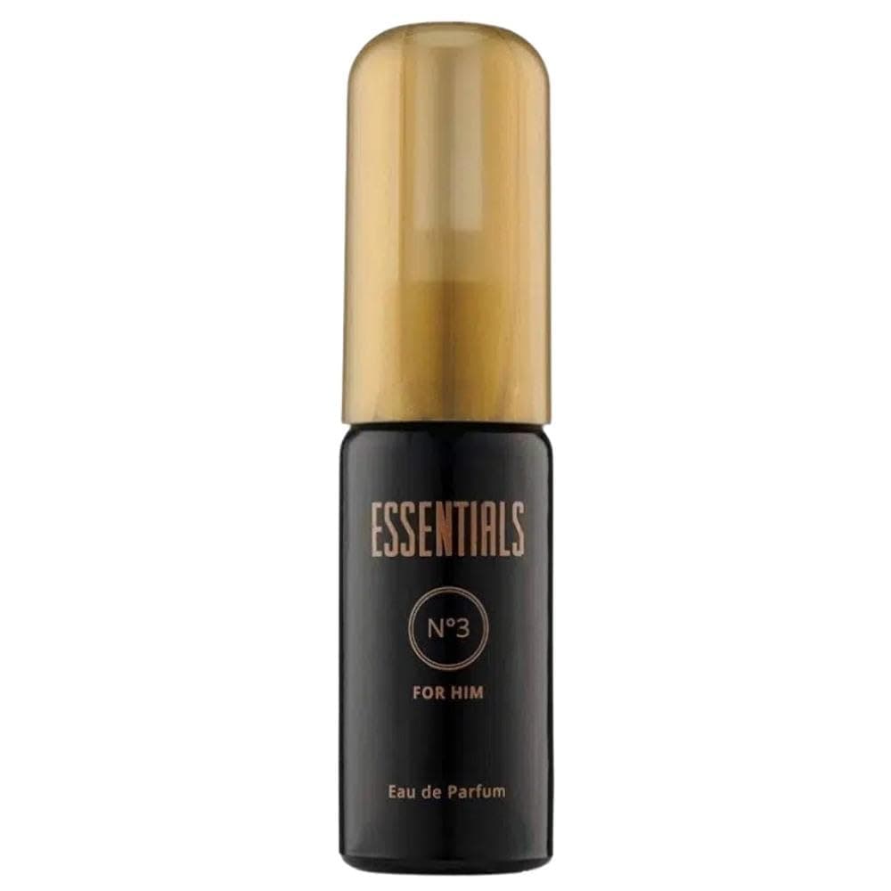ESSENTIALS No 3 Perfume for Men. 50ml Eau de Parfum Men, Luxury Fragrance - Mens Aftershave, Long Lasting Fragrance for Men by Milton-Lloyd