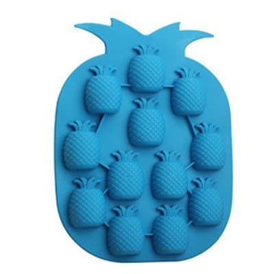 Lingdun Bar Party Drink Ice Tray Pineapple Shape Ice Cube Freeze Mold Ice Maker Mould (1pc)