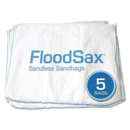 Sandless Sandbag, White, 22" L, PK5