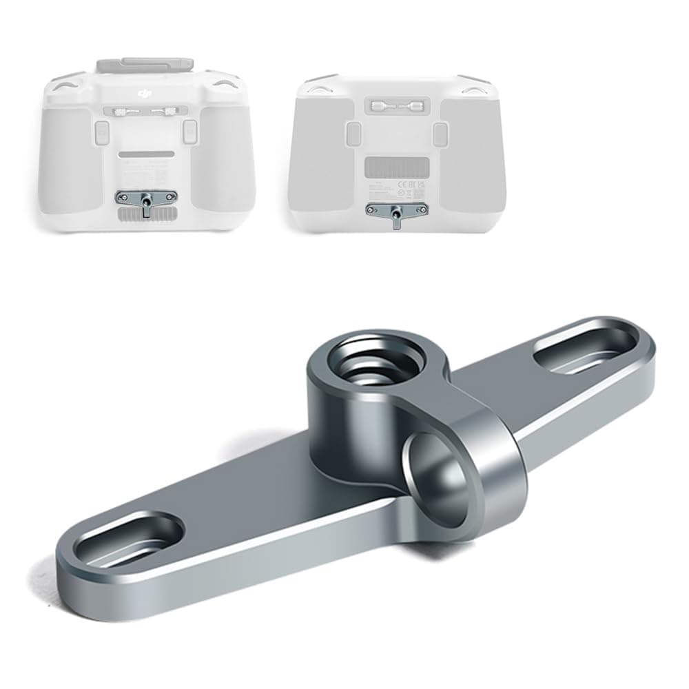 Bike Mount Tripod Adapter for DJI RC/RC2 Remote Control, Neck Strap Holder with 1/4" Screw Hole for DJI Mini 4/Mini 3 Pro