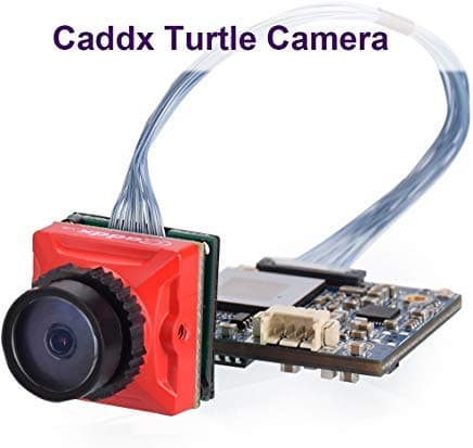 Caddx FPV Camera Turtle Micro Mini Cam CMOS 1080P 60fps HD Recording FOV 170° with WDR OSD Low Latency Red for Tiny Whoop Racing Drone