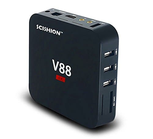 Android 6.0 TV Box Smart TV Moving Box 1080P 4K 3D Media Blue-Ray Player Rockchip 3229 Quad Core EMMC 8GB Built-in Wifi Game Player for TV