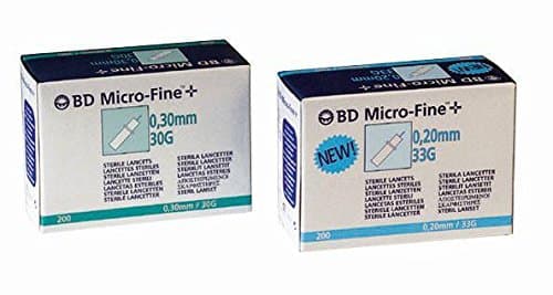 Micro-Fine+ Lancets 33 G 0,20 mm blue 200 Piece