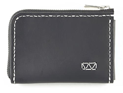 Waskerd Men's Brea 2-Sided Zipper Wallet