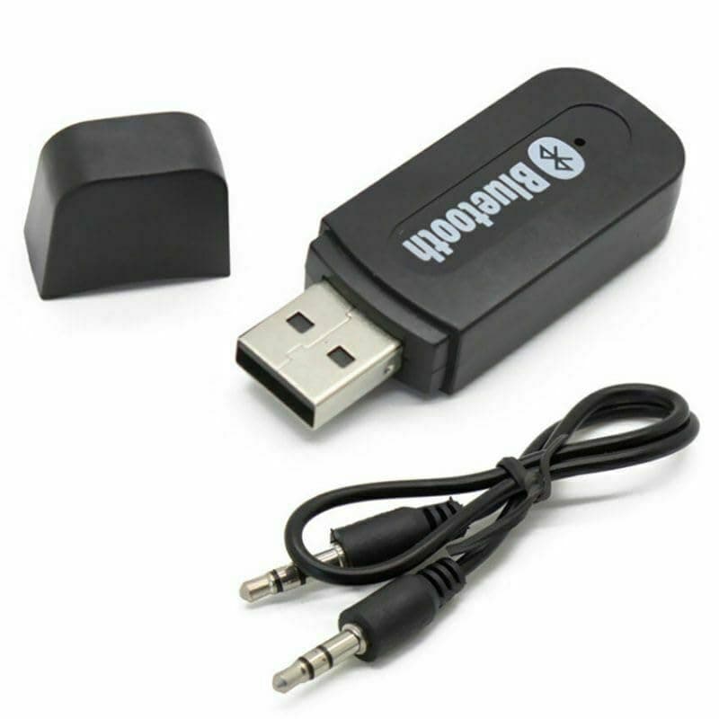 3.5mm to USB Bluetooth Receiver Adapter for Seamless Audio Streaming - USB Bluetooth Wireless Receiver AUX Audio Stereo Music Adapter Car Kit, Enhance Your Devices with Bluetooth audio transmitter