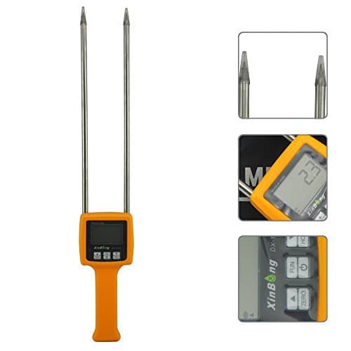 Professional Grain Moisture Meter Corn Beans Rice Tester Dx-101g Humidity:5-35% Portable