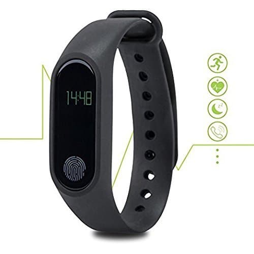 UIMI Bingo M2 Water Proof Smart Band Compatible with Bluetooth or Heart Rate Sensor and Sweat Free