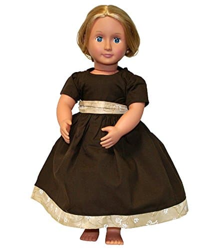 Brown Party Dress - 15031