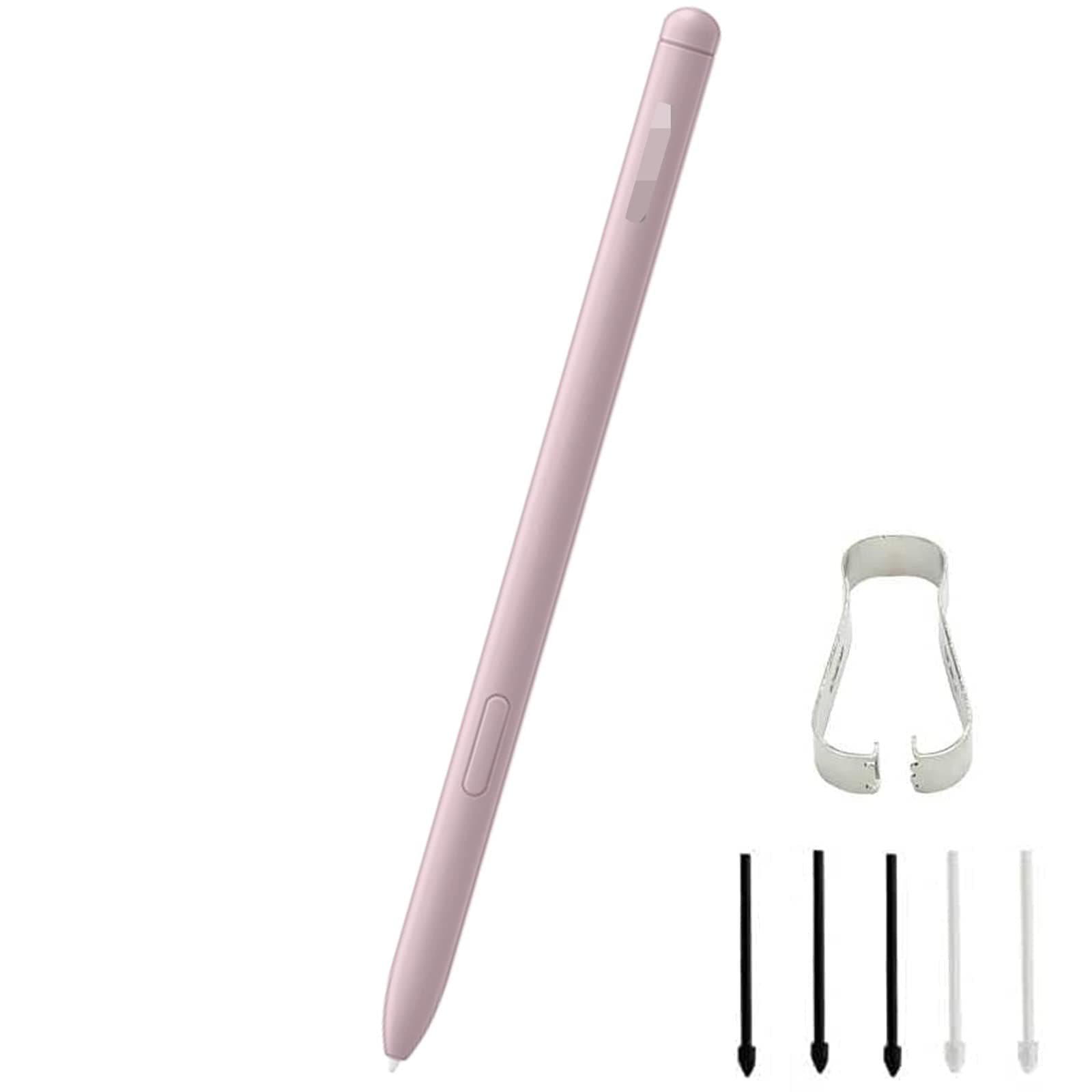 PCTC Galaxy Tab S6 Lite S Pen Replacement for Samsung Galaxy Tab S6 Lite (EJ-PP610BPEGUJ) Stylus Touch S Pen + Tips/Nibs Replacement (Chiffon Rose)