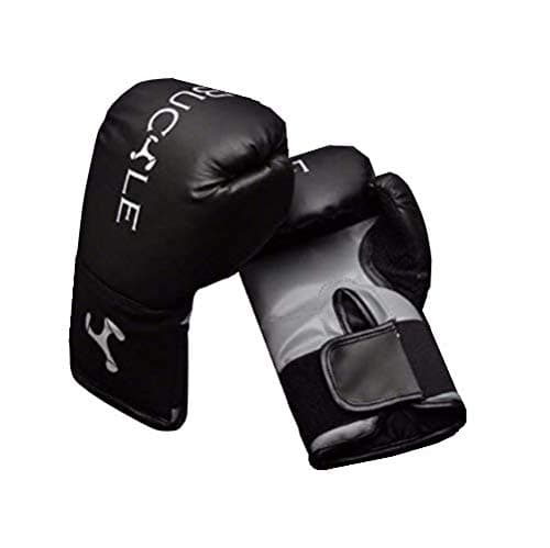 Training Boxing Gloves 10 Ounce(Black & Grey)