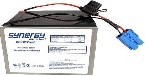 Beiter DC Power Kid Trax 12 Volt Replacement Battery 12V 12AH with Small Blue Plug Grid Power on The Blue Plug