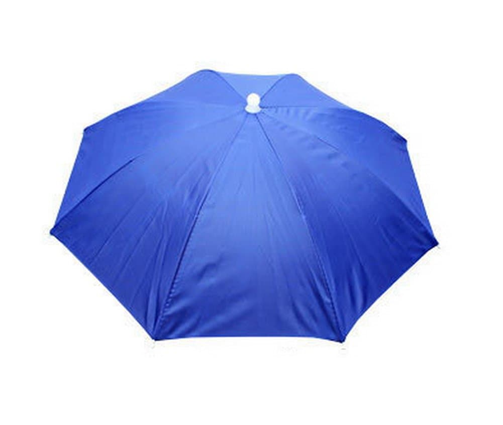 Blue Umbrella Hat for Sun Rain