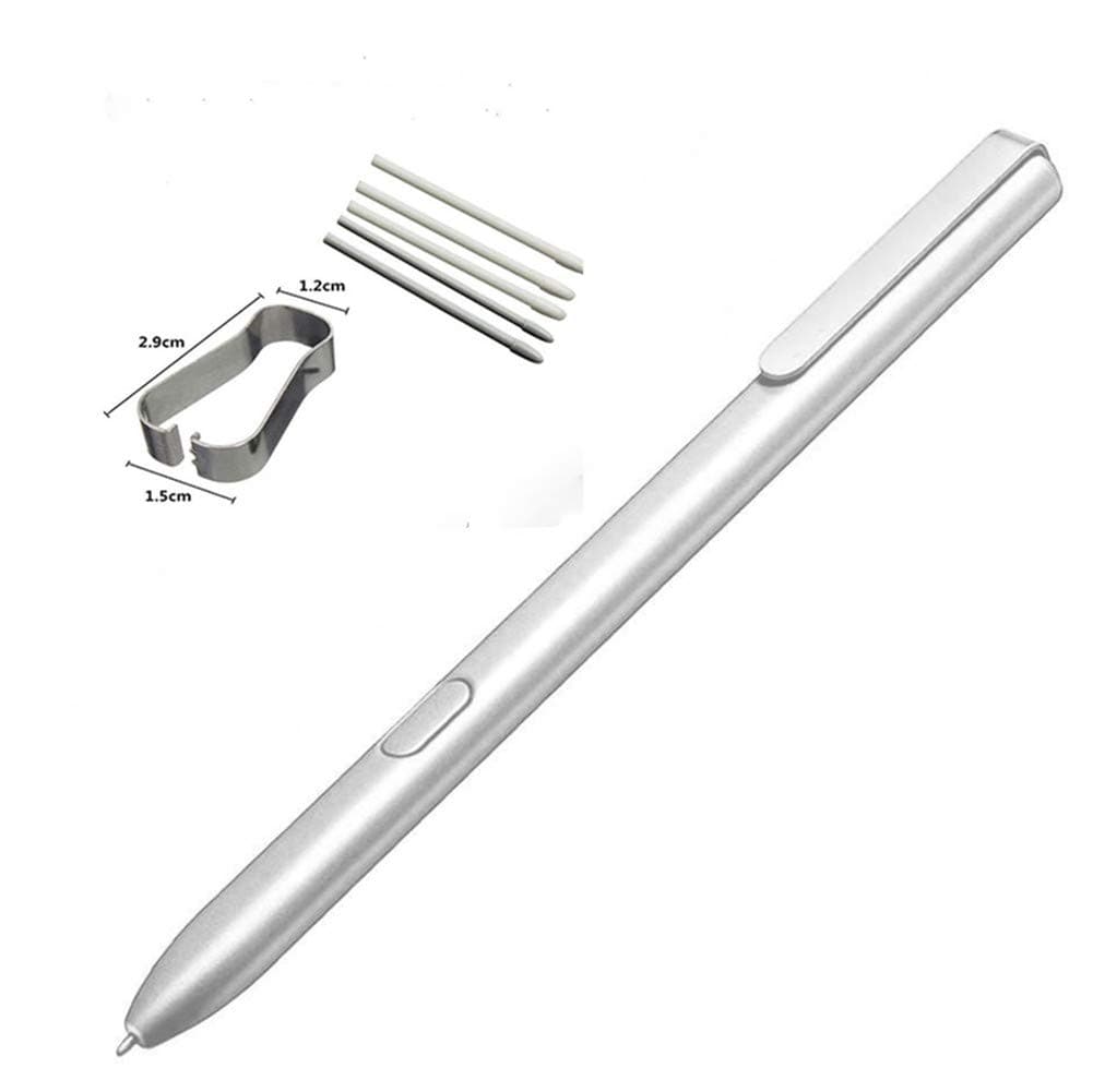 BSDTECH Galaxy Tab S3 S Pen,Stylus Touch S Pen for Samsung Galaxy Tab S3 SM-T820 T835 T825 Warranty Tips/Nibs (Sliver),Silver