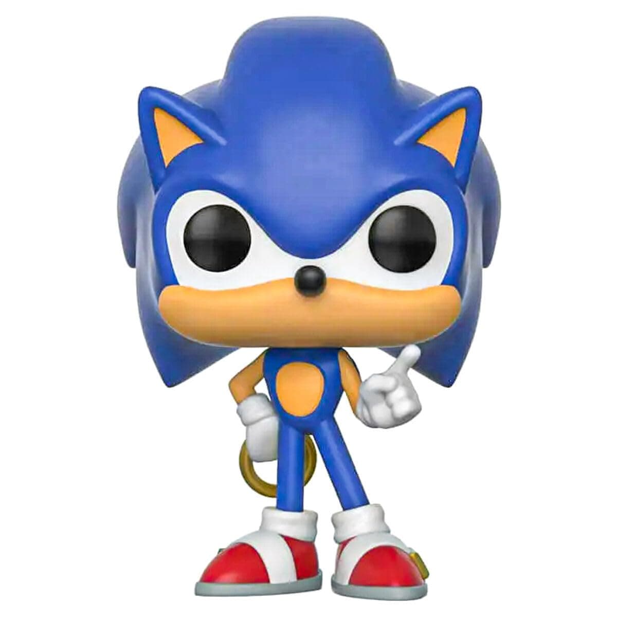POP! Games Sonic the Silver Hedgehog Sonic With Ring - Sonic the Hedgehog - Collectable Vinyl Figure - Gift Idea - Official Merchandise - Toys for Kids & Adults - Video Games Fans