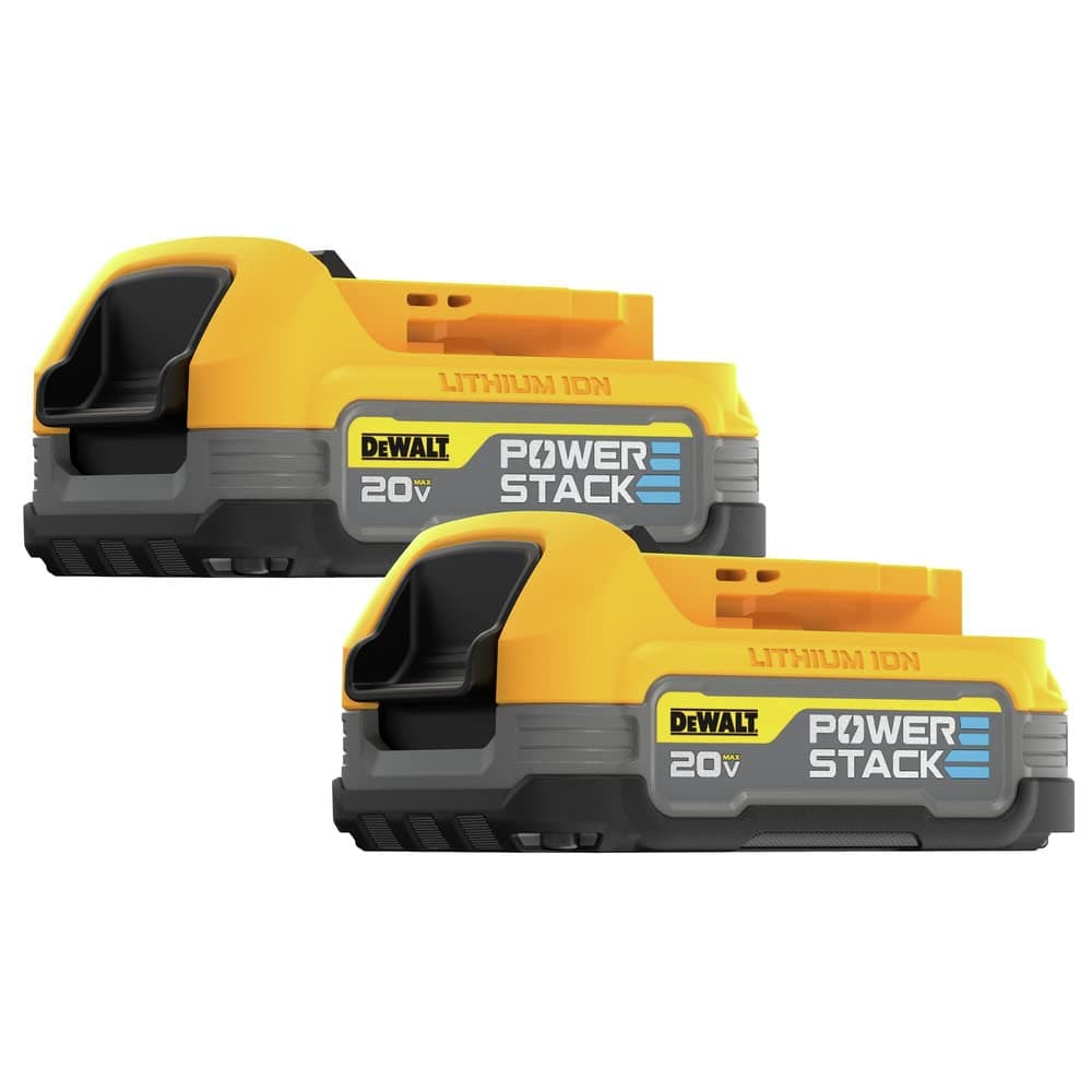 20V MAX POWERSTACK Lithium Ion Battery 2 Pack (DCBP034-2)