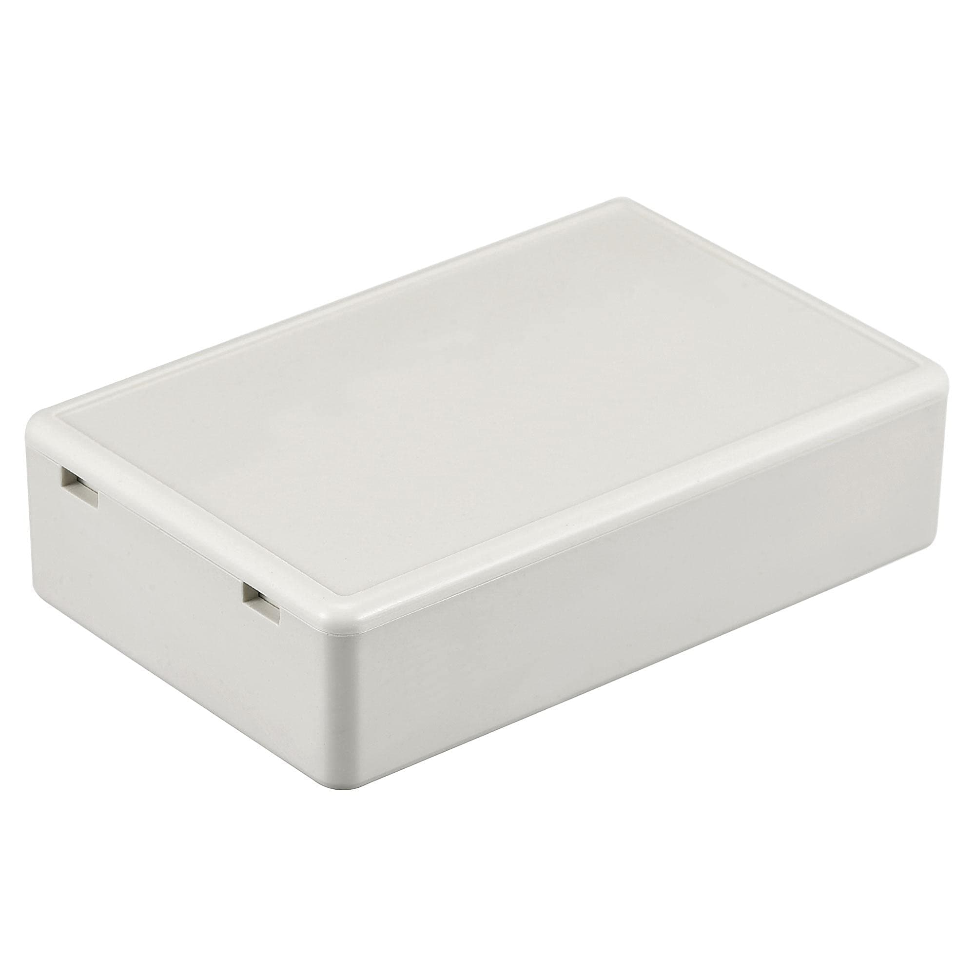 sourcing map Mini Dustproof Junction Box 70x45x18mm ABS for Electrical Project (Gray, Pack of 4)