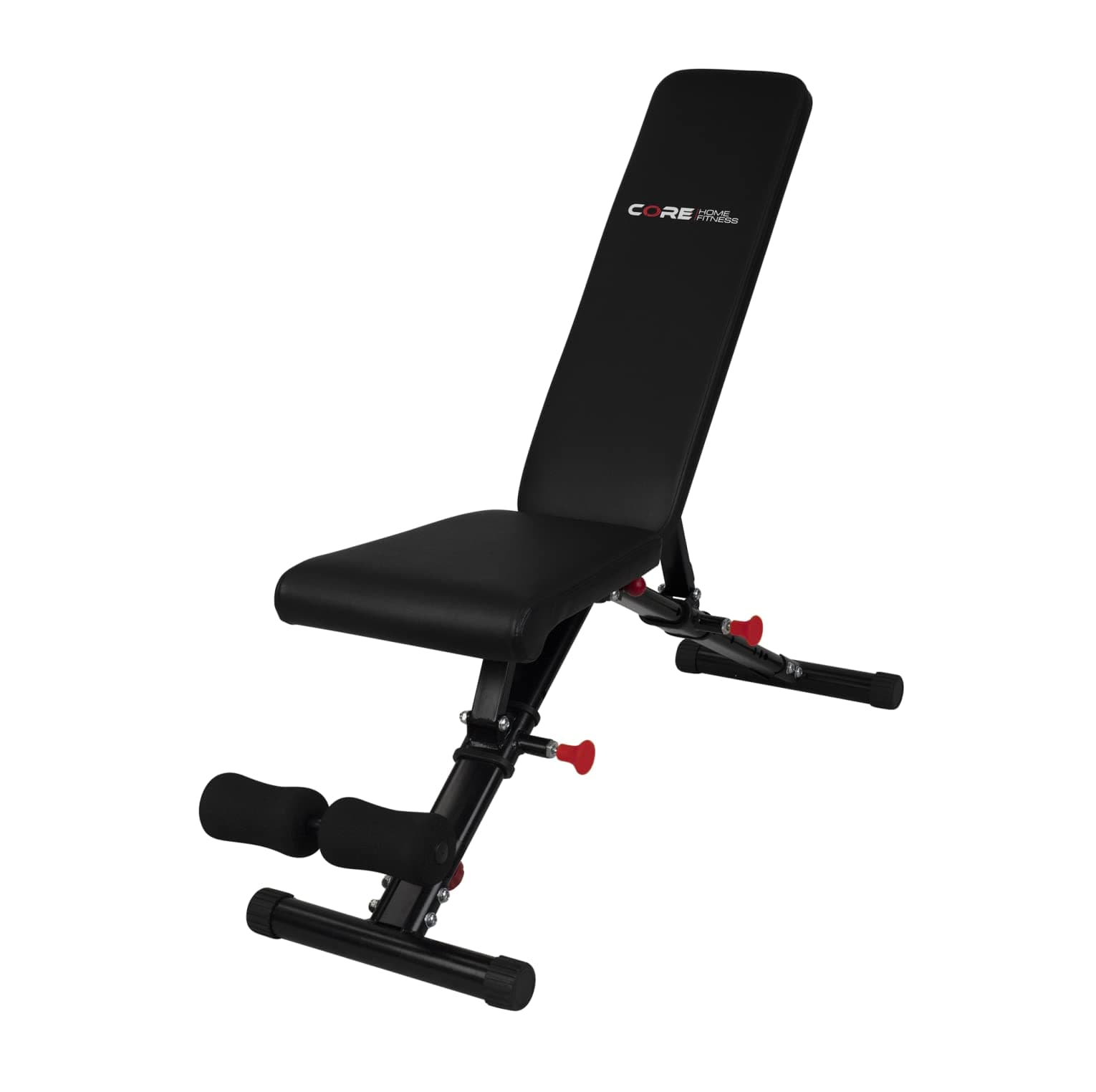 Adjustable Weight Bench By Core Home Fitness, Foldable Adjustable Bench for Full Body Workout, Incline/Decline/Flat Benchs FAB100